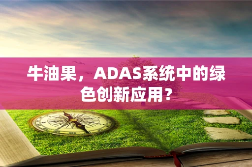 牛油果，ADAS系统中的绿色创新应用？