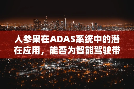 人参果在ADAS系统中的潜在应用，能否为智能驾驶带来‘长寿’的智慧？