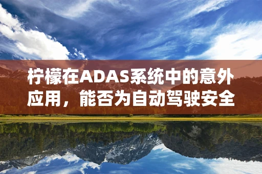 柠檬在ADAS系统中的意外应用，能否为自动驾驶安全带来‘酸甜’影响？