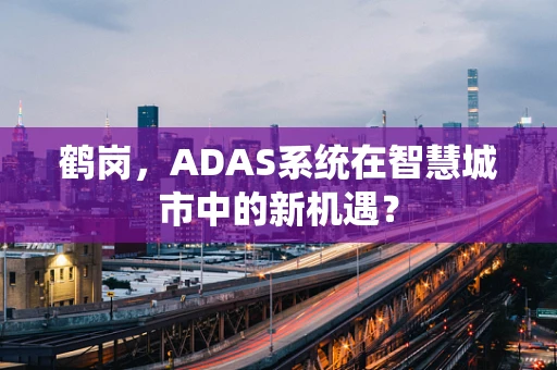鹤岗，ADAS系统在智慧城市中的新机遇？