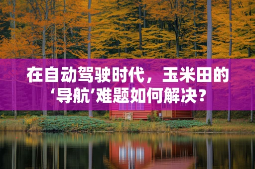 在自动驾驶时代，玉米田的‘导航’难题如何解决？