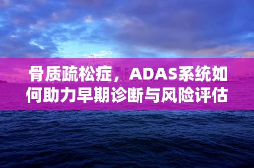骨质疏松症，ADAS系统如何助力早期诊断与风险评估？