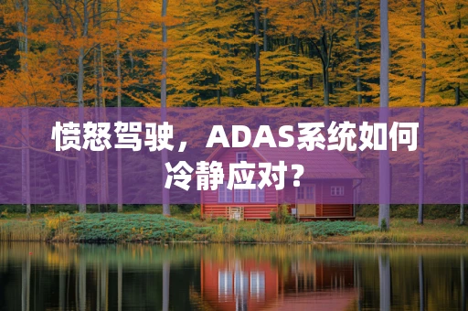 愤怒驾驶，ADAS系统如何冷静应对？