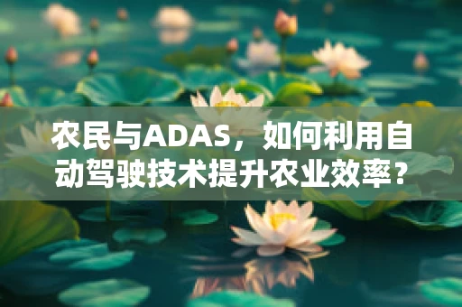 农民与ADAS，如何利用自动驾驶技术提升农业效率？