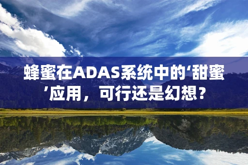 蜂蜜在ADAS系统中的‘甜蜜’应用，可行还是幻想？