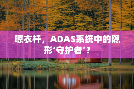 晾衣杆，ADAS系统中的隐形‘守护者’？